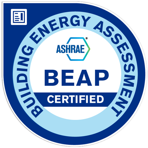 ASHRAE Building Energy Assessment Professional digital badge